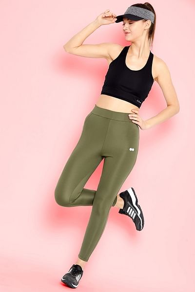 Buy dermawear Women's High Waist Skin Fit Activewear Workout Leggings  (AS-709_Black-Grey-Pink_Small) at Amazon.in