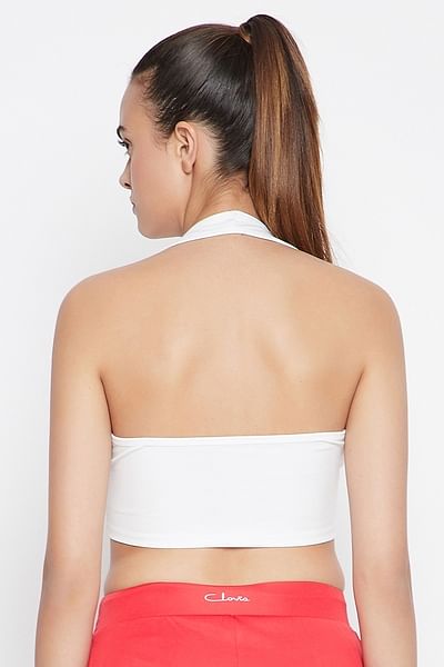 Padded halter sales top