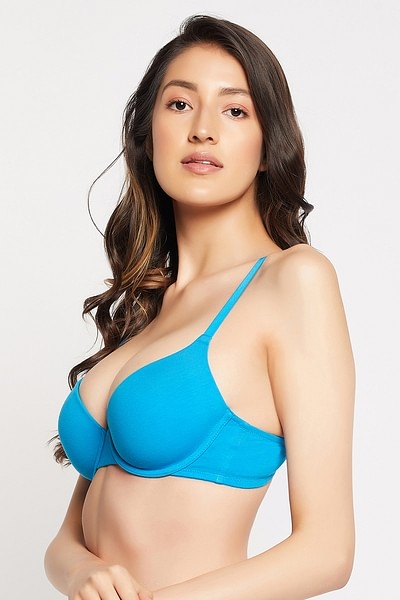 Buy Prettycat Push-Up Padded Underwired Demi Cup T-Shirt Bra online