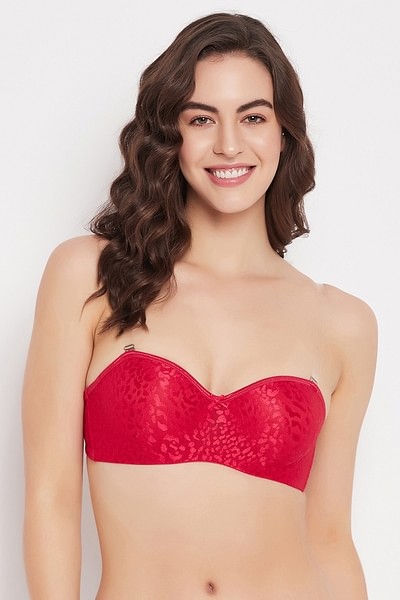 Buy Red Lace Bra Online In India -  India