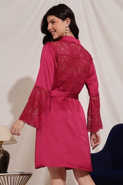 strapless open back dress Carolyn A-Line Basque Waist Midi Dress - Pink | Occasion Dress in Sizes  XXS–6X main image 1
