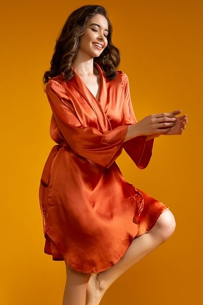 Nightdress with clearance robe