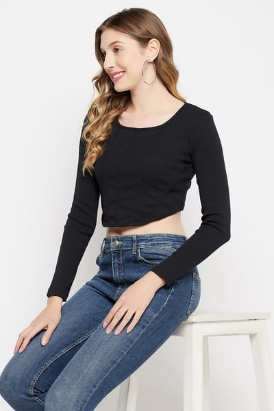 Maliya Cropped Corset Top