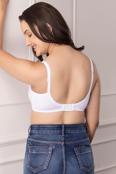 Buy Amante- Cool Contour Non-Padded Non-Wired Bra with Aloe Finish Online  India, Best Prices, COD - Clovia - BR1042118