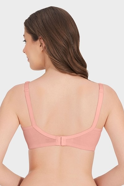 Buy Amante Solid Non Padded Non-Wired Full Coverage Support Bra