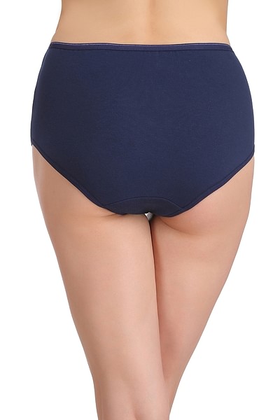Buy Cotton Maternity High Waist Hipster Panty - Navy Online India, Best  Prices, COD - Clovia - PN1368A08