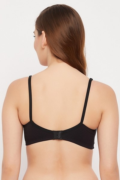 Non-Padded Cotton Ladies Black Caged Bralette, Size: 28 to 44 at Rs  40/piece in New Delhi
