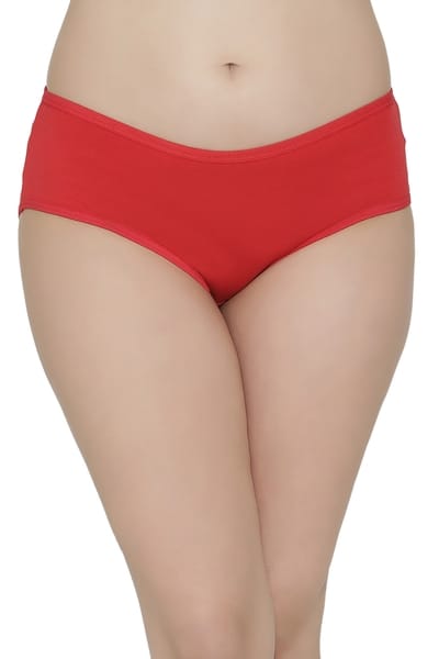 Clovia Cotton Mid Waist Hipster Panty