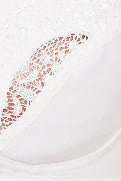 Front Closure Cotton Comfort Bra - White | Angel | Adaptive Clothing by  Ovidis