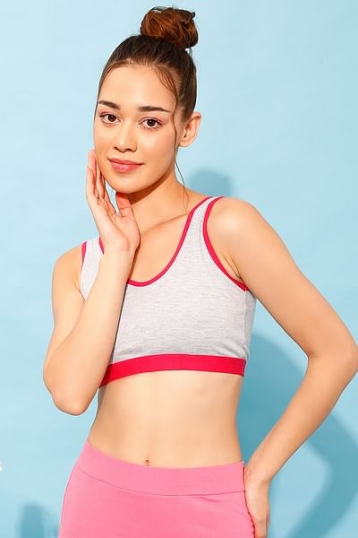 Padded non sale wired sports bra