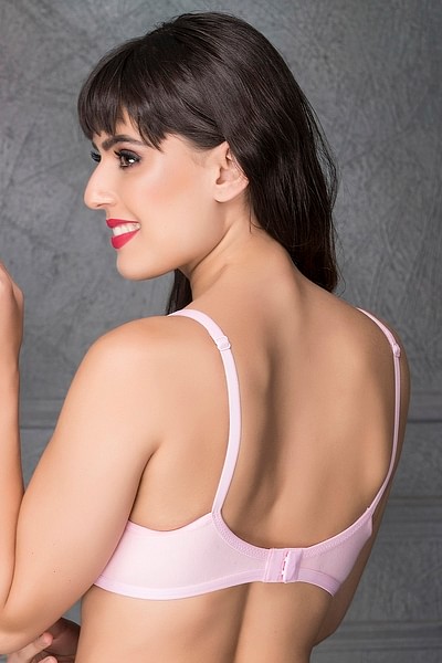Plain Non-Padded Deevaz Cotton T-Shirt Bra - Pink, For Daily Wear, Size:  34D,36B at Rs 299/piece in New Delhi