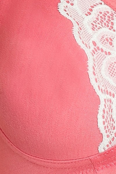 Exotica raspberry pink balconette bra