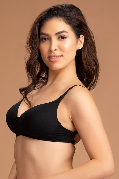 Nylon Plain Midriff Fancy Ladies Bra, For Inner Wear, Size: 32 inches at Rs  220/piece in Tronica City