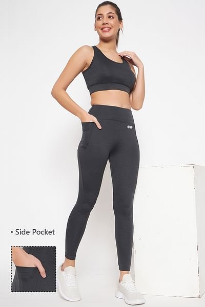Buy Women Sports Leggings with Pocket Tight Sportwear for Yoga Running  Workout POPQ at Amazon.in