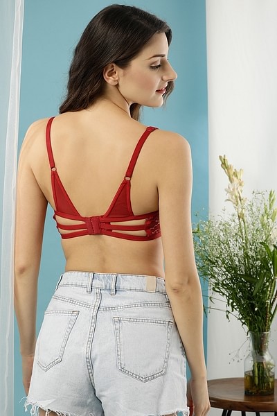 Fokiee Unlined Balconette Demi-Cup Underwire Sexy India