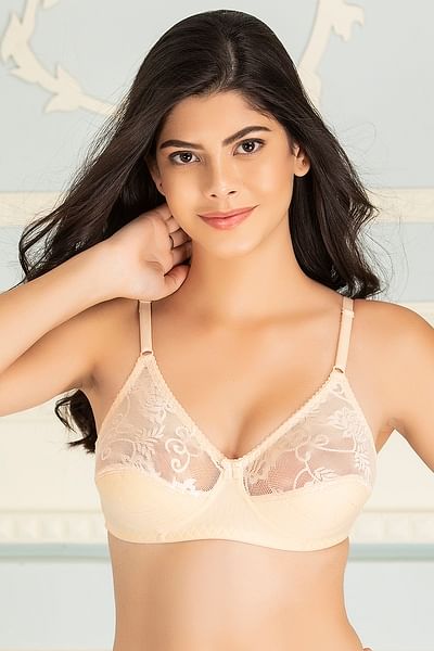 Lace padded clearance bra