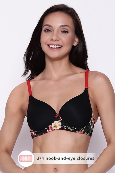 Buy Level 1 Push Up Non-Wired Demi Cup Multiway Push-up Bra in