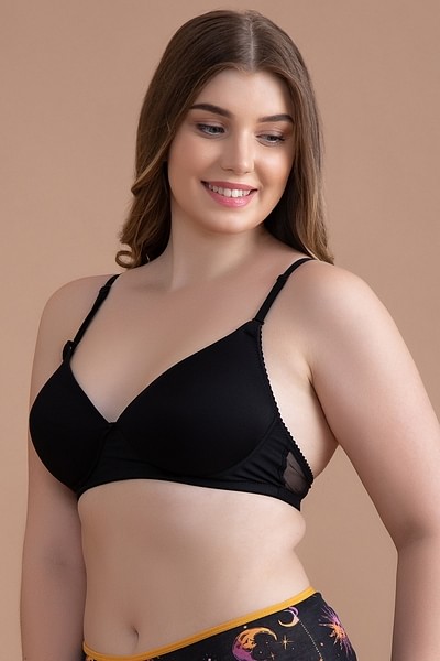 Buy Level 1 Push-Up Non-Wired Demi Cup Multiway Bra in Lavender - Lace  Online India, Best Prices, COD - Clovia - BR2234P12