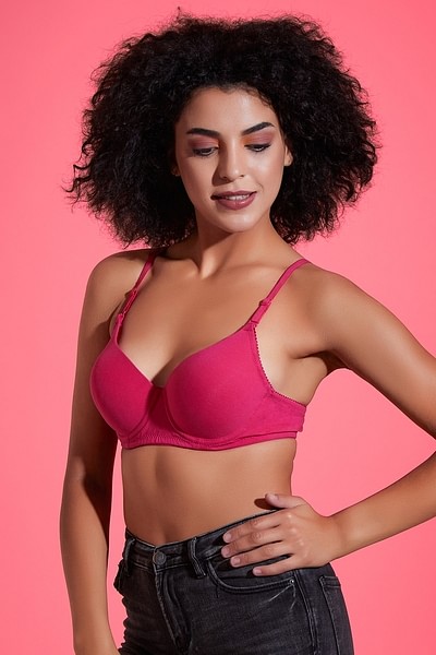 Buy Level 1 Push-Up Underwired Demi Cup Multiway T-shirt Bra in