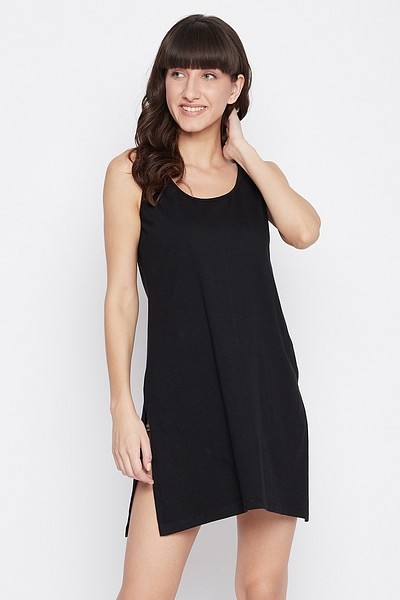 Black 'The Long' Camisole