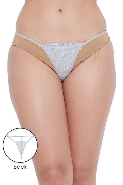 Women-Sexy High Cut G-string Thongs T-back Underwear India
