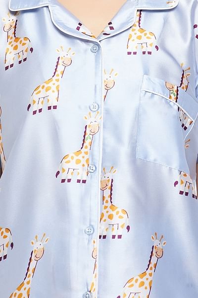 Womens discount giraffe pyjamas