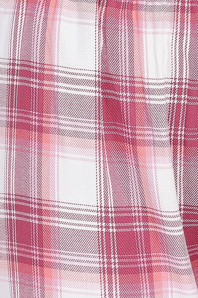 Buy Classic Checks Button Down Top & Pyjama in Dark Pink- Cotts