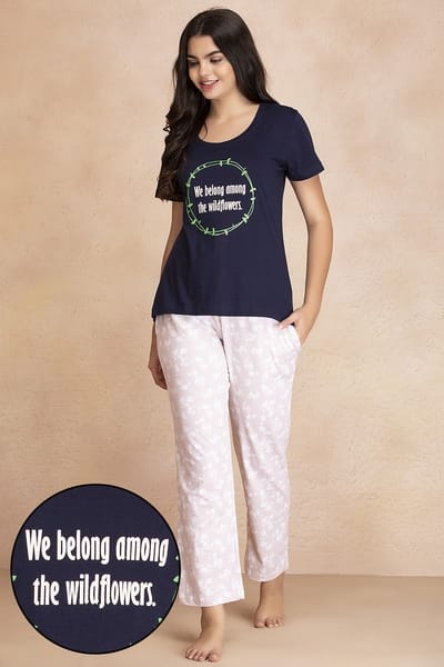 night dress lower t shirt