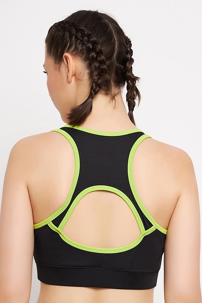 Medium Impact Non-Padded Non Wired Racerback Sports Bra, Size: M at Rs  995/piece in Lucknow
