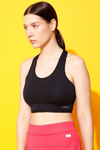  SASSY APPAREL Womens Sports Bra Cover Up Gym Workout