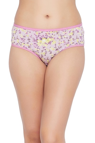 Buy Ladies Undergarments  Online Mid-waist Cotton Hipster Panties