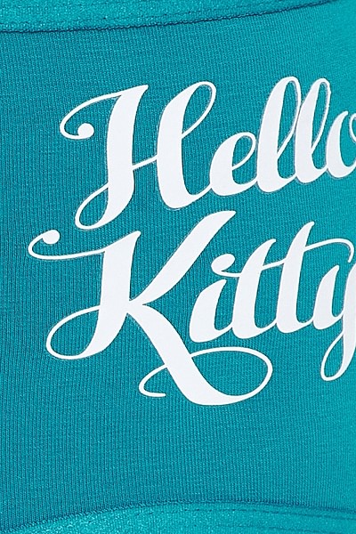 Buy Clovia Mid Waist Text & Hello Kitty Print Hipster Panty In