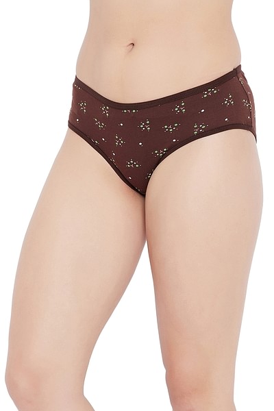 Printed Ladies Daily Wear Brown Cotton Panty, Size: Medium at Rs 50/piece  in New Delhi