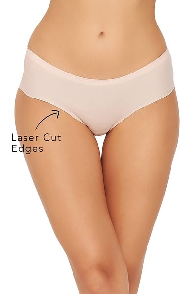 Hipster Panty with Laser Cut Edge - 3 Pack