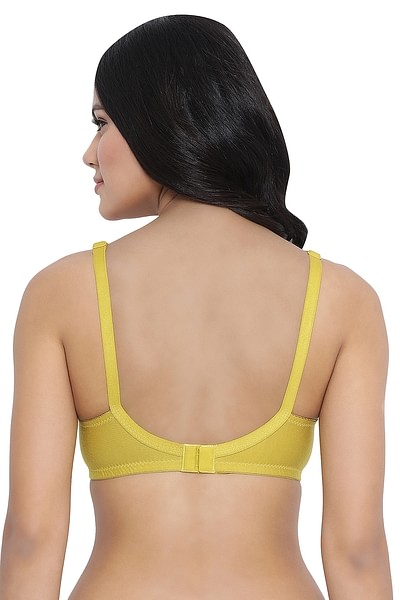 Cotton Non Padded Yellow Bra Panty set, Size: 30-40 B at Rs 98/set in New  Delhi