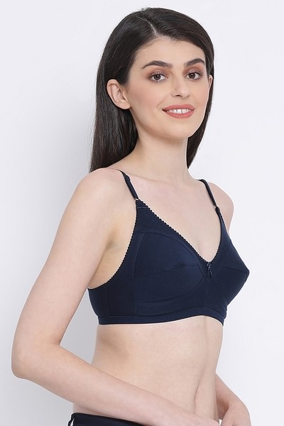 Plain Cotton Ladies Half Cup Padded Bra at Rs 100/piece in Greater