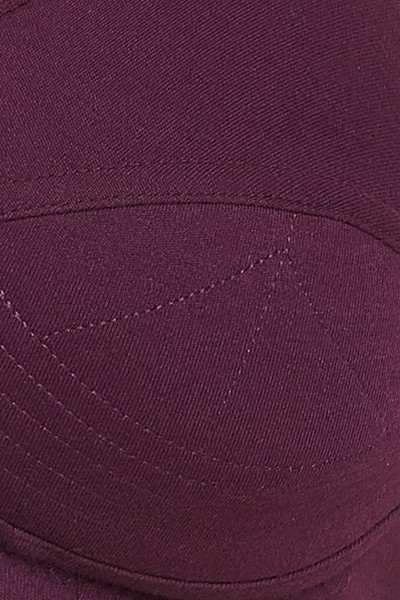 Buy Non-Padded Non-Wired Full Cup Bra in Wine Colour - Cotton Rich Online  India, Best Prices, COD - Clovia - BR1997A15