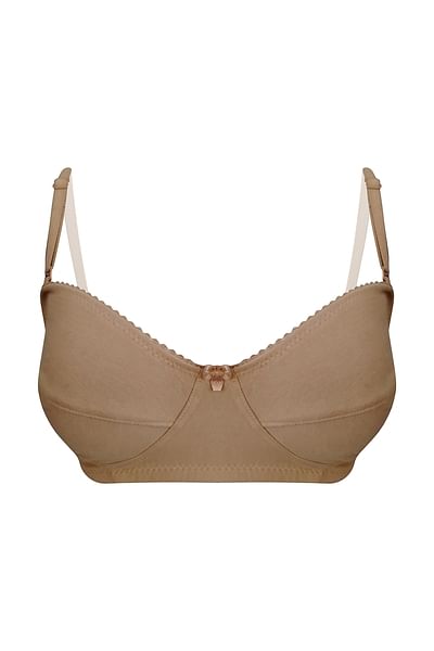 nude balconette bra