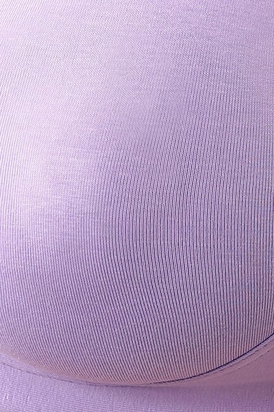 Encased BCI Cotton T-Shirt Bra - Pastel Lilac