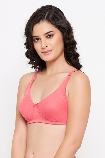 Clovia Women's Cotton Rich Non-Padded Non-Wired Bra with Double Layered  Cups : : Clothing, Shoes & Accessories
