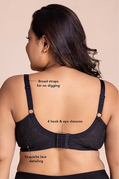 Clovia on X: Back to black! Non-padded, non-wired bras in black
