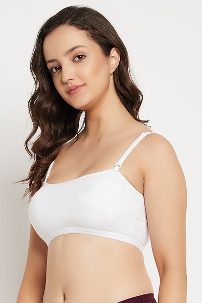 maashie Cotton Non-Padded Non Wired Moulded Cups Everyday Bra White,Purple  Women Full Coverage Non Padded Bra - Buy maashie Cotton Non-Padded Non  Wired Moulded Cups Everyday Bra White,Purple Women Full Coverage Non