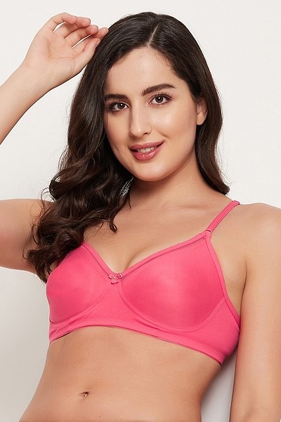 Clovia Cotton Rich Non-Wired Spacer Cup T-Shirt Bra Women T-Shirt Non  Padded Bra - Buy Clovia Cotton Rich Non-Wired Spacer Cup T-Shirt Bra Women  T-Shirt Non Padded Bra Online at Best Prices