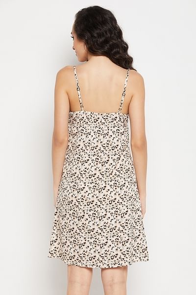 Animal print outlet babydoll