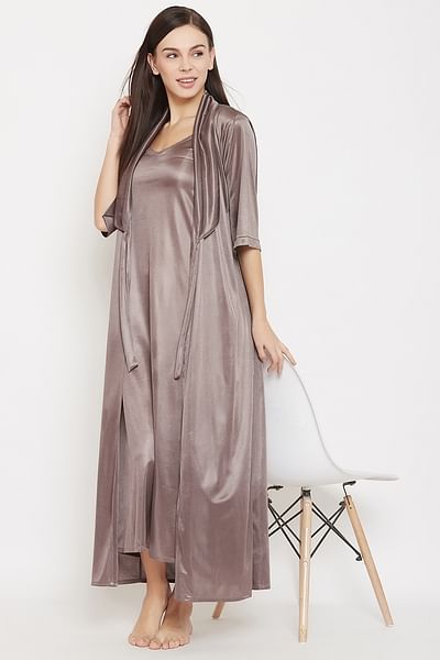 long dress robe