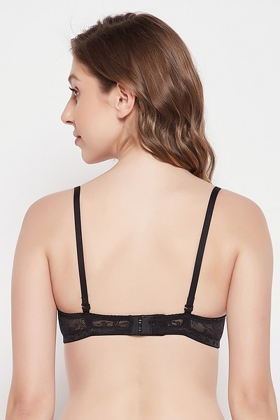 Padded Underwired Push Up Bra Transparent Strapless Back Party