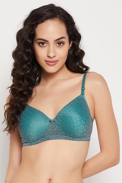 Buy Padded Non-Wired Full Cup Multiway Longline Bralette in Periwinkle Blue  - Lace Online India, Best Prices, COD - Clovia - BR2363P03