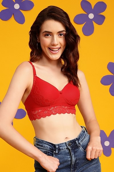 Buy Clovia Padded Non-Wired Full Cup Multiway Longline Bralette in