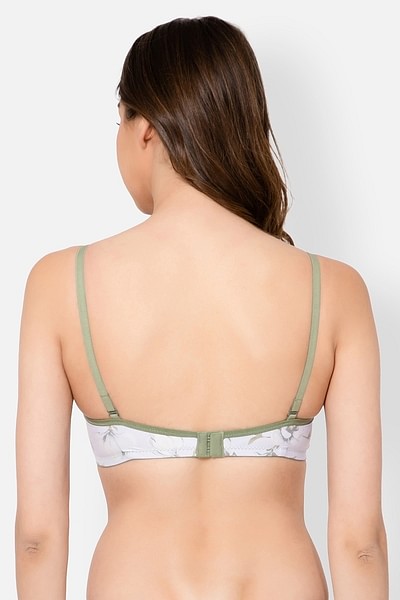 Buy Padded Non-Wired Full Cup Multiway T-shirt Bra in Mint Green