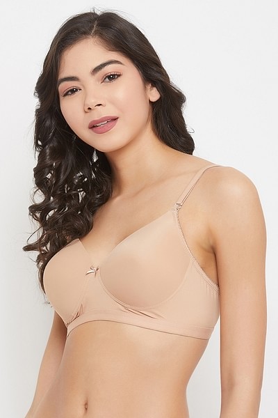 Buy Zivame Padded Wired Strapless Bra - Brown (30A) Online